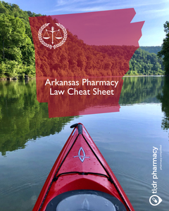 Pharmacy Law Cheat Sheet: Arkansas