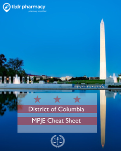 MPJE Cheat Sheet: District of Columbia