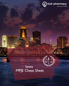 MPJE Cheat Sheet: Iowa