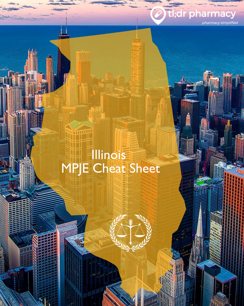 MPJE Cheat Sheet: Illinois – tl;dr pharmacy