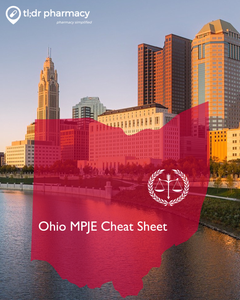 MPJE Cheat Sheet: Ohio
